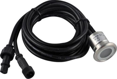 AquaLED İç lamba, beyaz, Yuvarlak, SS316, IP67, 12  24VV,DC