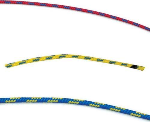 CABO SUPERLINE ÖRGÜLÜ HALAT, DYNEEMA 100%, 1mm, kırm/siyah-beyaz