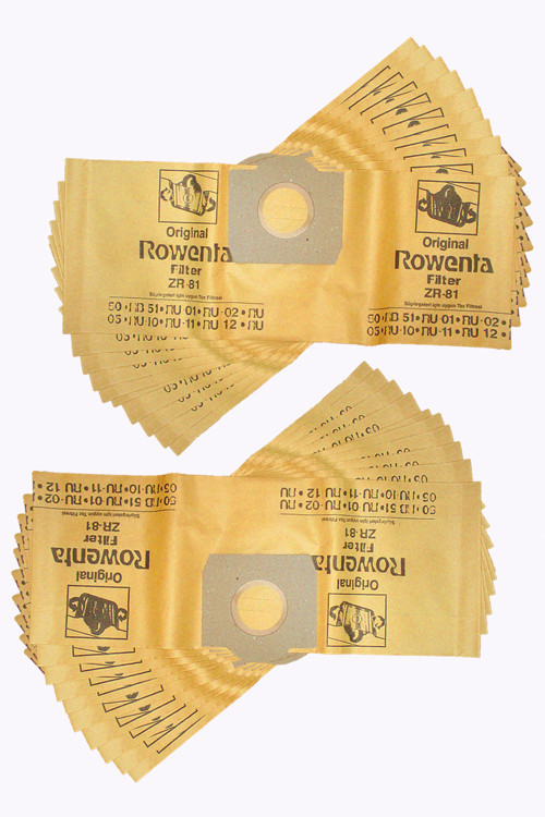 Rowenta RB 50 Süpürge Toz Torbası 20 Adet KAĞIT