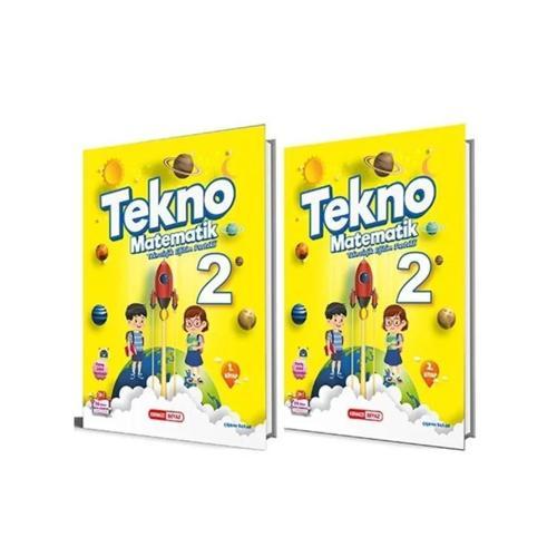 Kırmızı Beyaz Yayınları Tekno Matematik 1 ve 2.Kitap 2.SINIF
