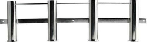 Dörtlü kamış yuvası (yüzey monte), Inox 316, ø42mm L725mm, H197mm