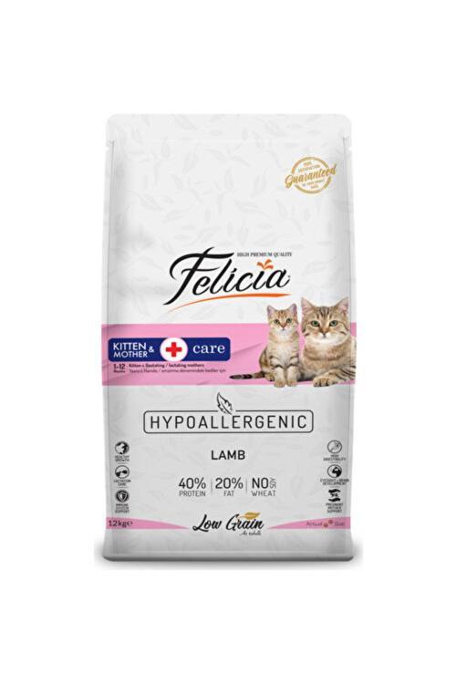 Az Tahıllı Yavru Kuzu Etli Hypoallergenic Kedi Maması 12 Kg
