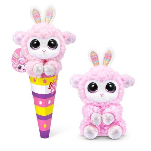 Zuru Coco Cone Pembe Kuzu Peluş Oyuncak | Renkli Koni Kutulu Sevimli Peluş