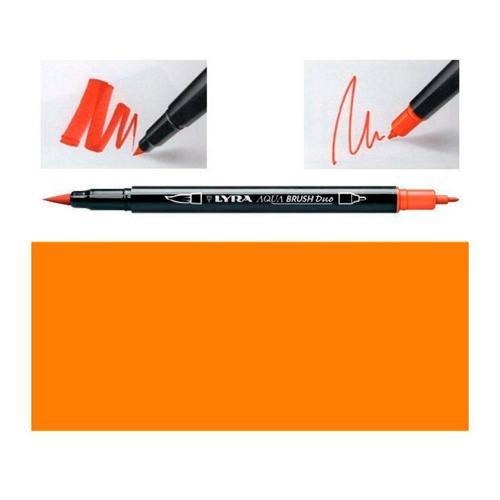Aqua Brush Duo Marker - Perm Orange L6520012