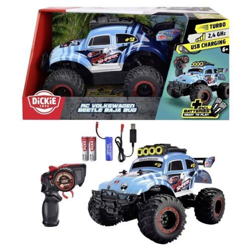 1:18 Rc Volkswagen Beetle Baja Bug 2.4 Ghz 12 km/s  Işıklı ve Turbo Usb Şarj 26 Cm