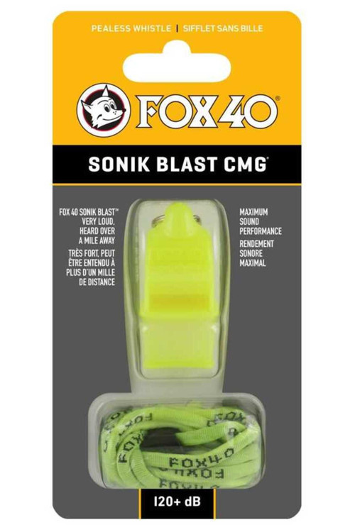 Sonık Blast Safety Cmg Duduk Iplı Neon Sarı