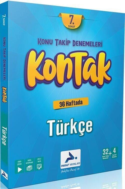 Paraf Yayınları 7. Sınıf Türkçe Kontak Denemeleri