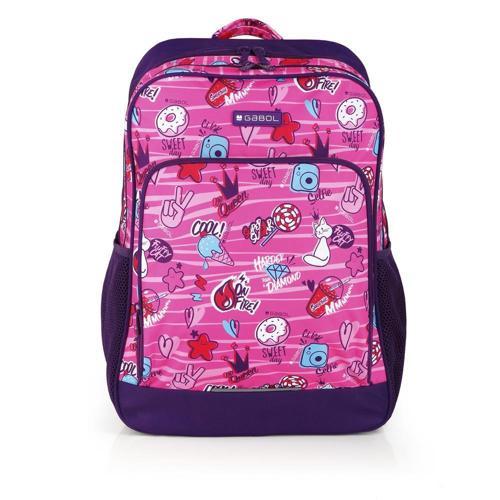 Okul Sırt Çantası Sticker Pembe GB.234100