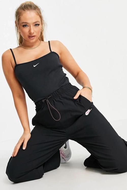 Sportswear Essential Cami Tank Top Kadın Atlet Siyah