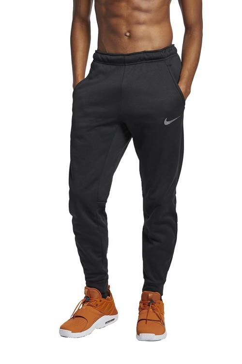 Trainning Therma Fit Fleece Tapared Running Jogger Pant Erkak Konik Polar Eşofman Altı Siyah