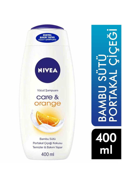 Nıvea Marka: Care & Orange Vücut Şampuanı 400 Ml Bambu Sütü Portakal Çiçeği Kokusu 072140020576 Kat