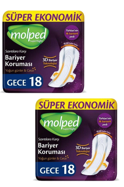 Supernight Ekonomik Gece 18 Li X 2 Paket
