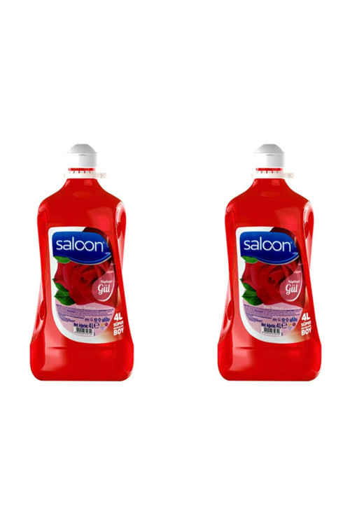 Saloon Sıvı Sabun Gül 4 Lt ( 2 Adet)