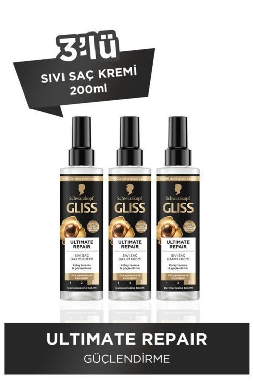 Sıvı Saç Kremi 200Ml Ultimate Repair X3