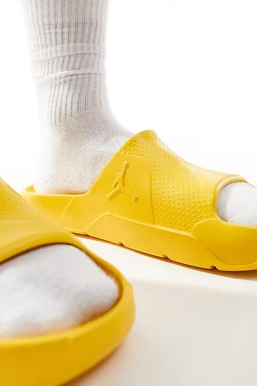 Jordan Post Slide Yellow Ochre Jordan Unisex Terlik Sarı