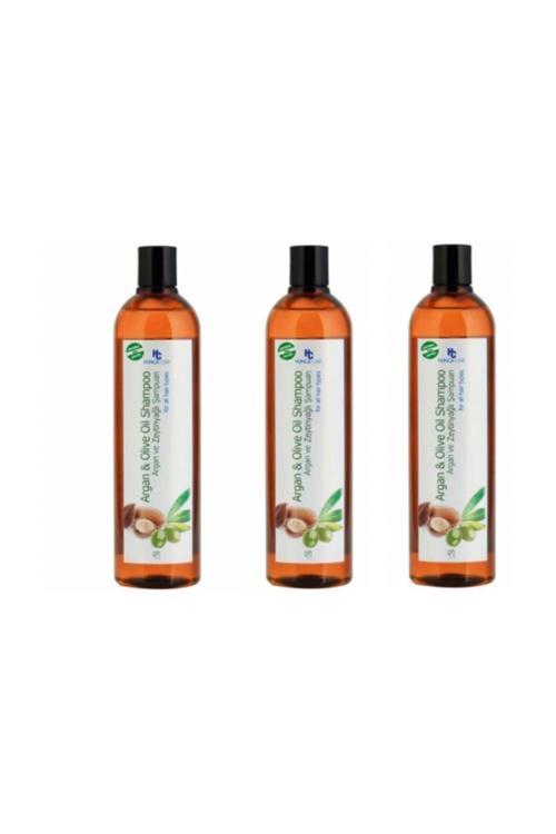 Argan Ve Zeytinyağlı Şampuan 700 Ml X3 Adet