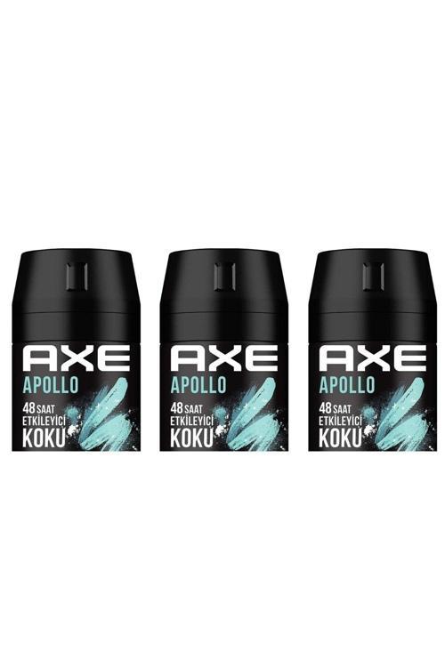 Erkek Deodorant Sprey Apollo 150 Ml 8690637981531 3 Adet