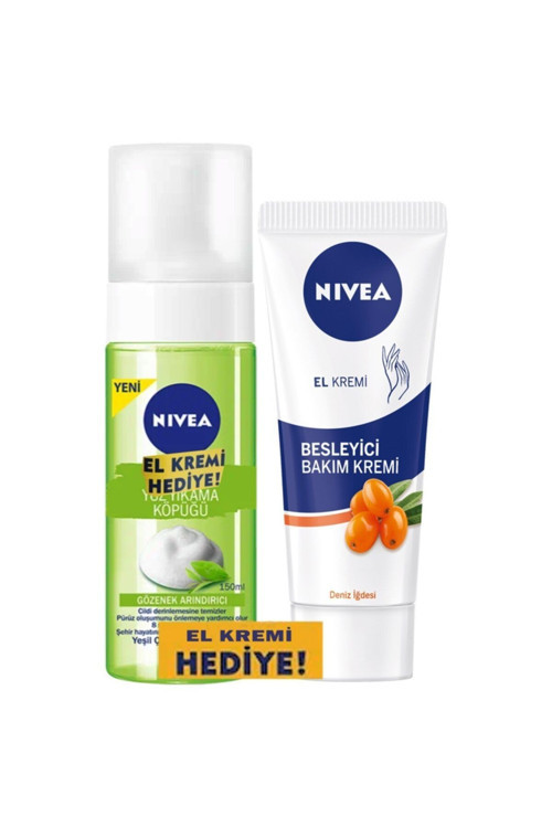 Nıvea Urban Skın Detox 150Ml Yüz Yıkama Köpüğü+ Han Krem 75 Ml