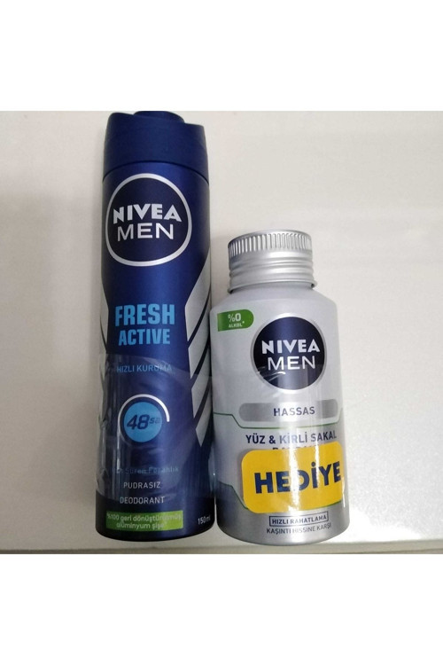 Nıvea Men Yüz&Kirli Sakal Balsamı Ve Men Pudrasız Deodorant