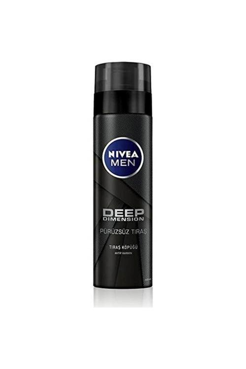 Nıvea Men Traş Köpüğü 200Ml Deep Dımensıon Pürüzsüz Traş-6'Lı Paket