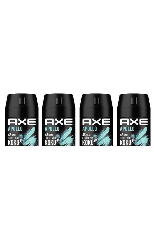 Erkek Deodorant Sprey Apollo 150 Ml 8690637981531 (4 Adet)