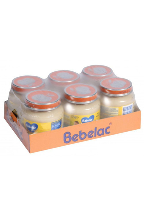 Kavanoz Maması 125Gr Elma Şeftali Püresi 6'Lı Paket 8591119259301
