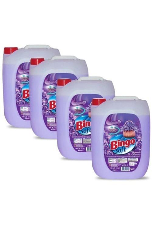 Soft Yumuşatıcı Lavanta 5 Litre Ekonomi Paketi 4'Lü
