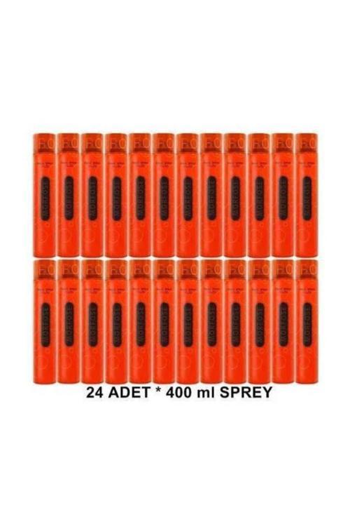 Saç Spreyi 400 Ml Turuncu X 24 Adet