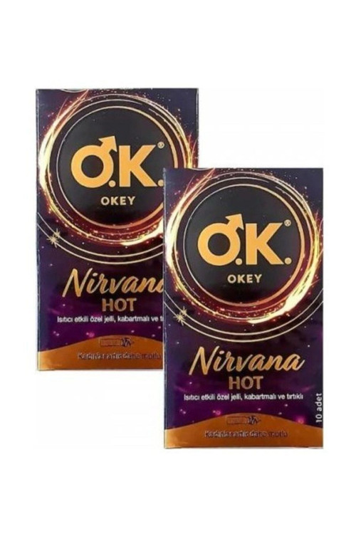 Nirvana Hot 10 Li Avantaj 2 Paket Prezervatif
