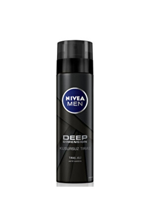 Nıvea ( 2 Adet ) Nivea Men Deep Dimension Tıraş Jeli 200 Ml