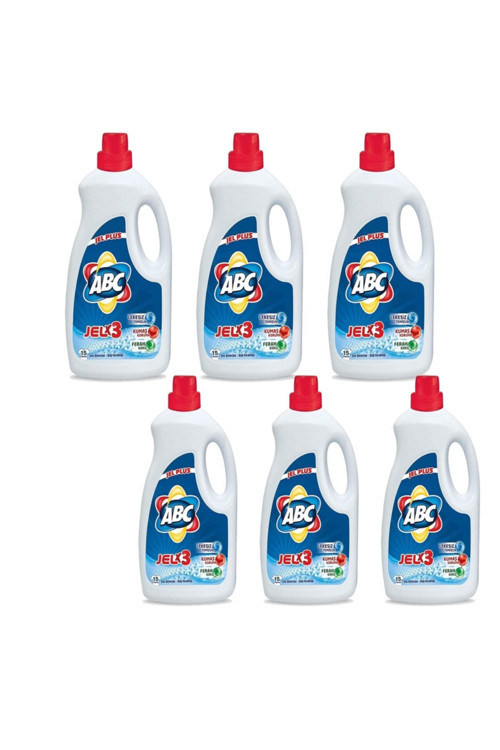 Sıvı Çamaşır Deterjanı Jel Plus Dağ Ferahlığı 975 Ml 15 Yıkama X 6 Adet