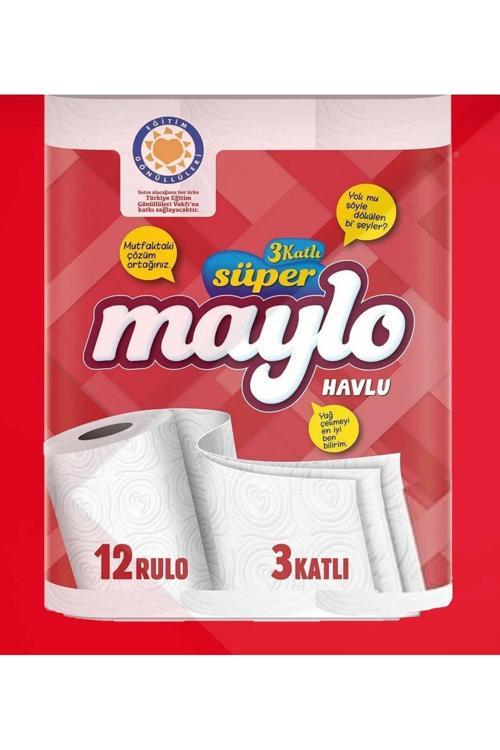 Süper Kağıt Havlu 12'Li
