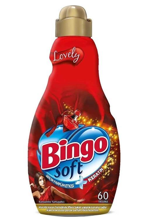 Soft Konsantre Çamaşır Yumuşatıcısı Lovely 1440 Ml Ekonomi Paketi 4 Li