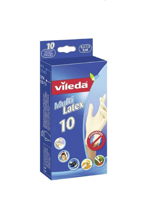 Multi Lateks Pudrasız Kullan-At Eldiven 10'Lu Küçük-Orta