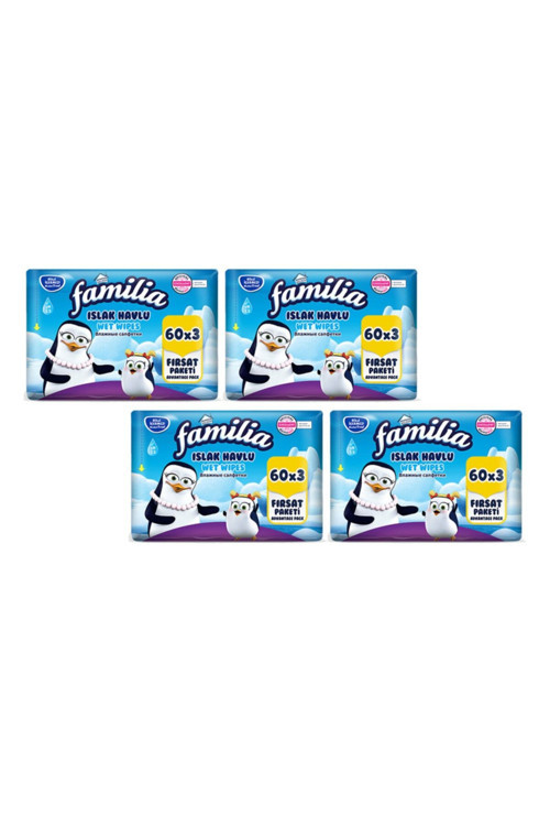 Islak Havlu 4 X 3´Lü