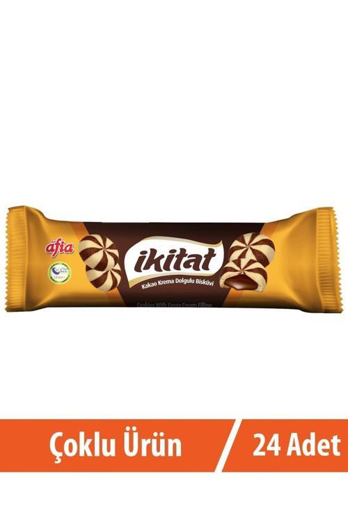 İkitat Kakao Krema Dolgulu Bisküvi 24X75 Gr