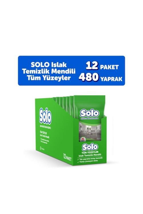 Islak Havlu Tum Yuzeyler 40 Lı 12 Paket