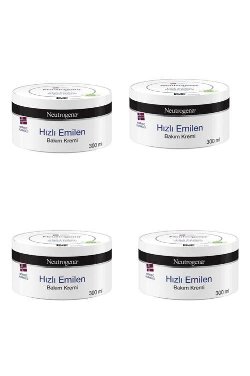 Norveç Formülü Hizli Emilen Bakim Kremi 300 Ml X 4