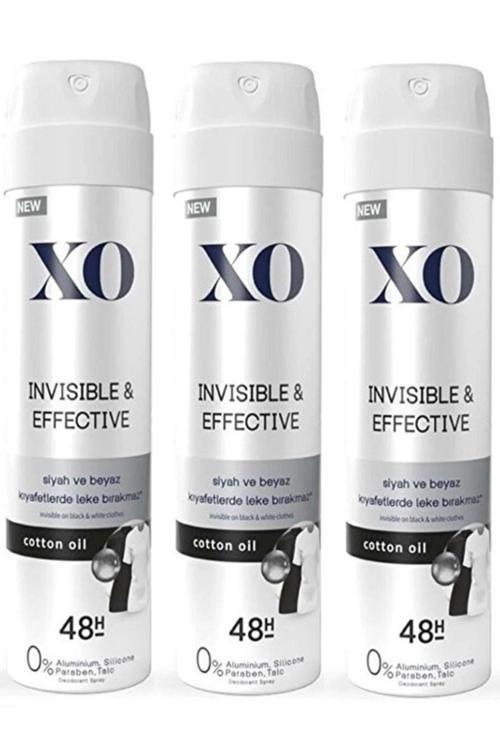Deodorant Kadın 150Ml Invısıble Effectıve X 3 Adet