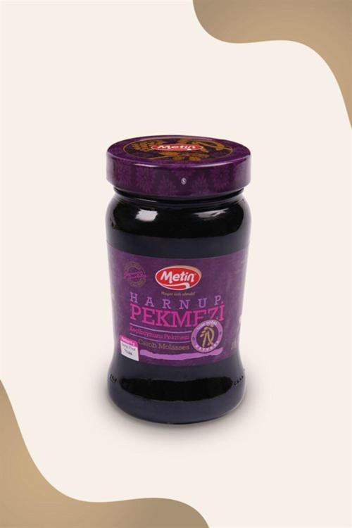 Metin Keçiboynuzu (Harnup) Pekmezi 380 Gr Cam Kavanoz