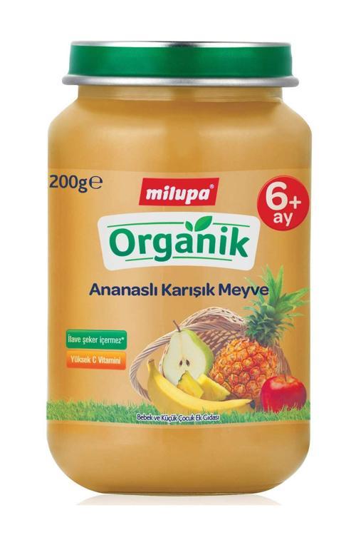 Ananaslı Karışık Meyve Kavanoz Maması 200 Gr 6 Ay