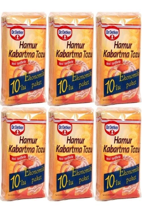 Dr.Oetker Hamur Kabartma Tozu 10'Lu X 6 Lı Ekonomik Paket
