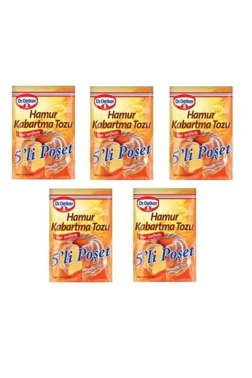 Set 5Lı Dr.Oetker Hamur Kabartma Tozu (5'Li)