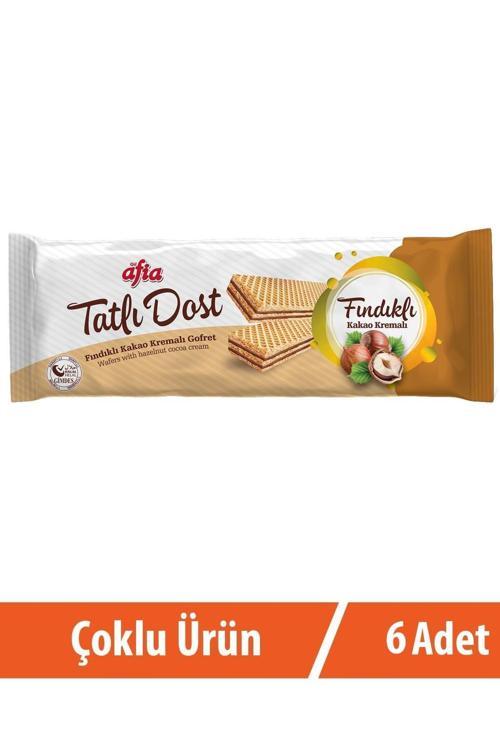 Tatlı Dost Fındıklı Kakao Kremalı Gofret 6X140 Gr
