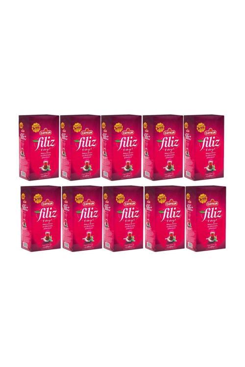Filiz Çay 1000 Gr X 10 Adet = 10 Kg Dökme Çay