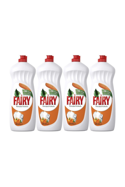 Sıvı Bulaşık Deterjanı 1350 Ml Portakal X 4 Adet