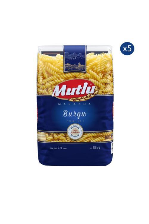 Mutlu Burgu Makarna 500 Gr X 5 Adet