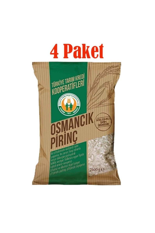 Tarım Kredi Baldo Pirinç 2500 Gr X 4 Paket = 10 Kg