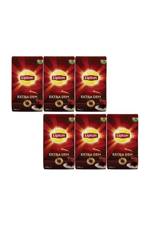 Extra Dem 500 Gr X 6 Adet = 3 Kg Cay Özel Seri Dökme Çay