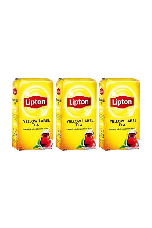 Yellow Label Dökme Çay 1000 Gr X 3 Adet = 3 Kg Dökme Çay